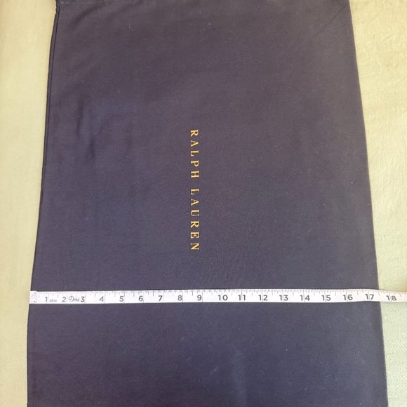 Ralph Lauren Large Blue Dust Bag - 25in x 17.5in - Picture 4 of 4